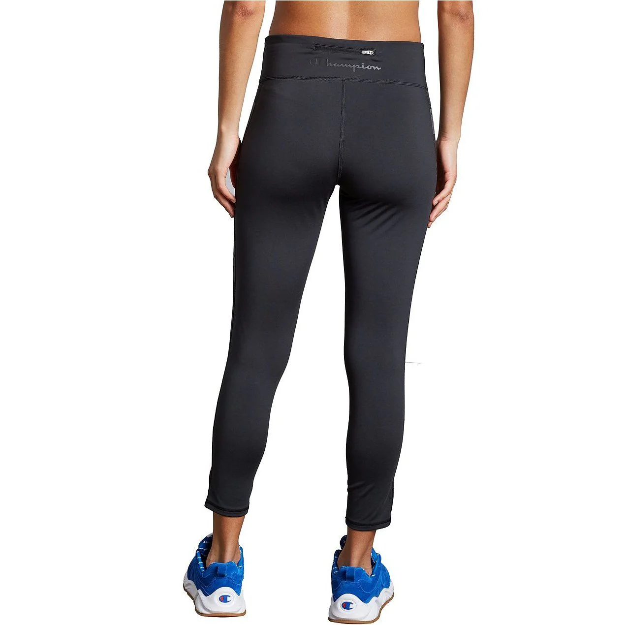 Champion High Rise Tight Jocktag Taping Black Women ML142J-550308-003 - Image 3