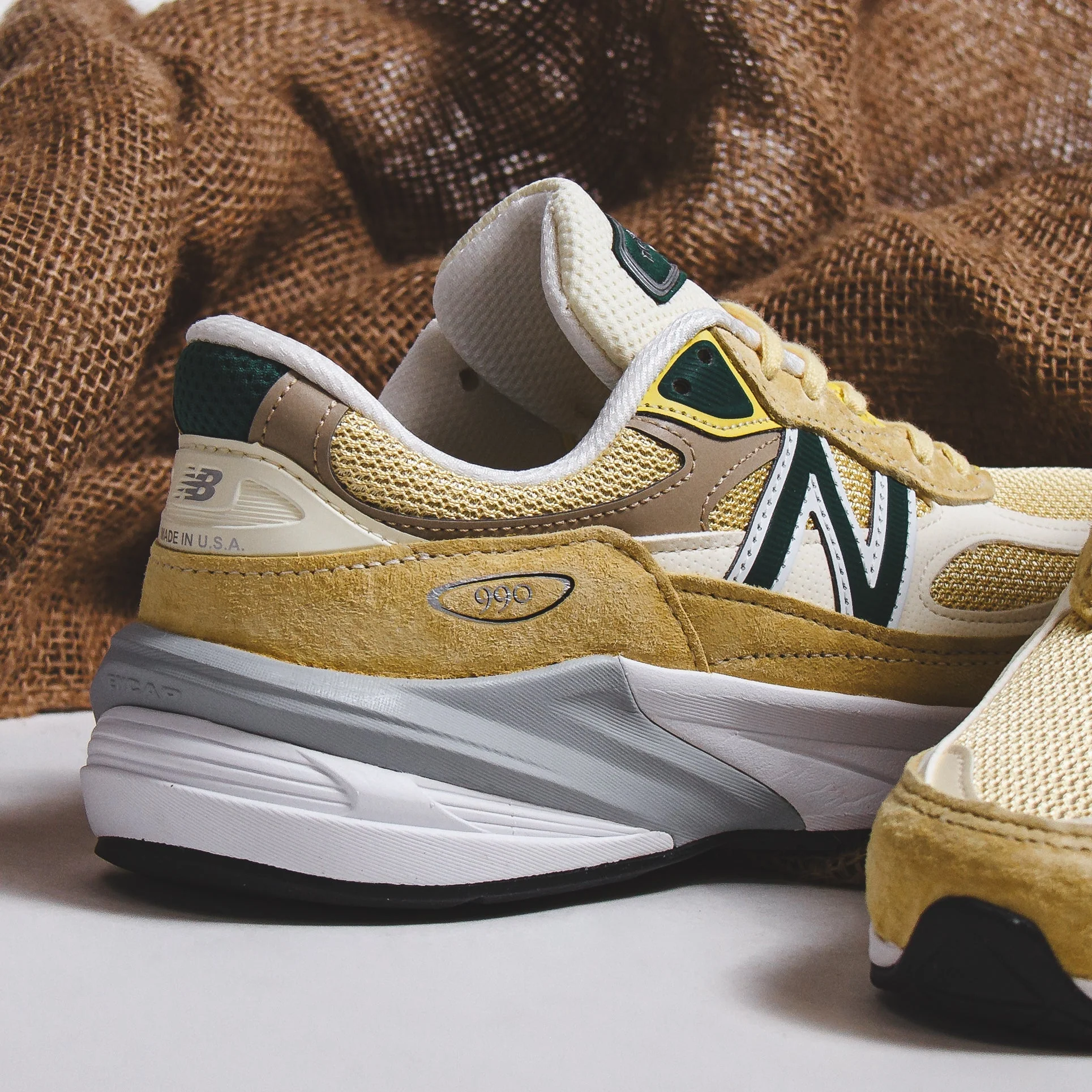 New Balance Unisex 990v6 Sulphur Made In USA U990TE6 - Image 5