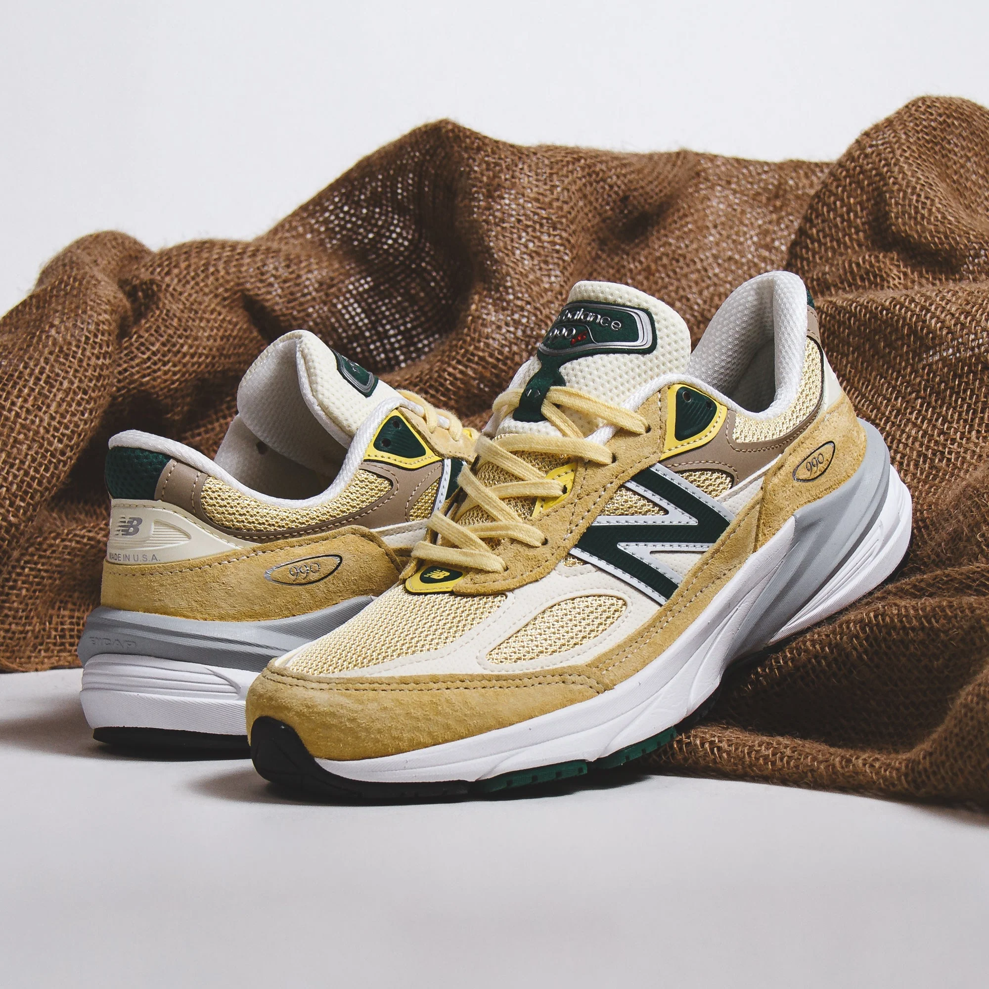 New Balance Unisex 990v6 Sulphur Made In USA U990TE6 - Image 6