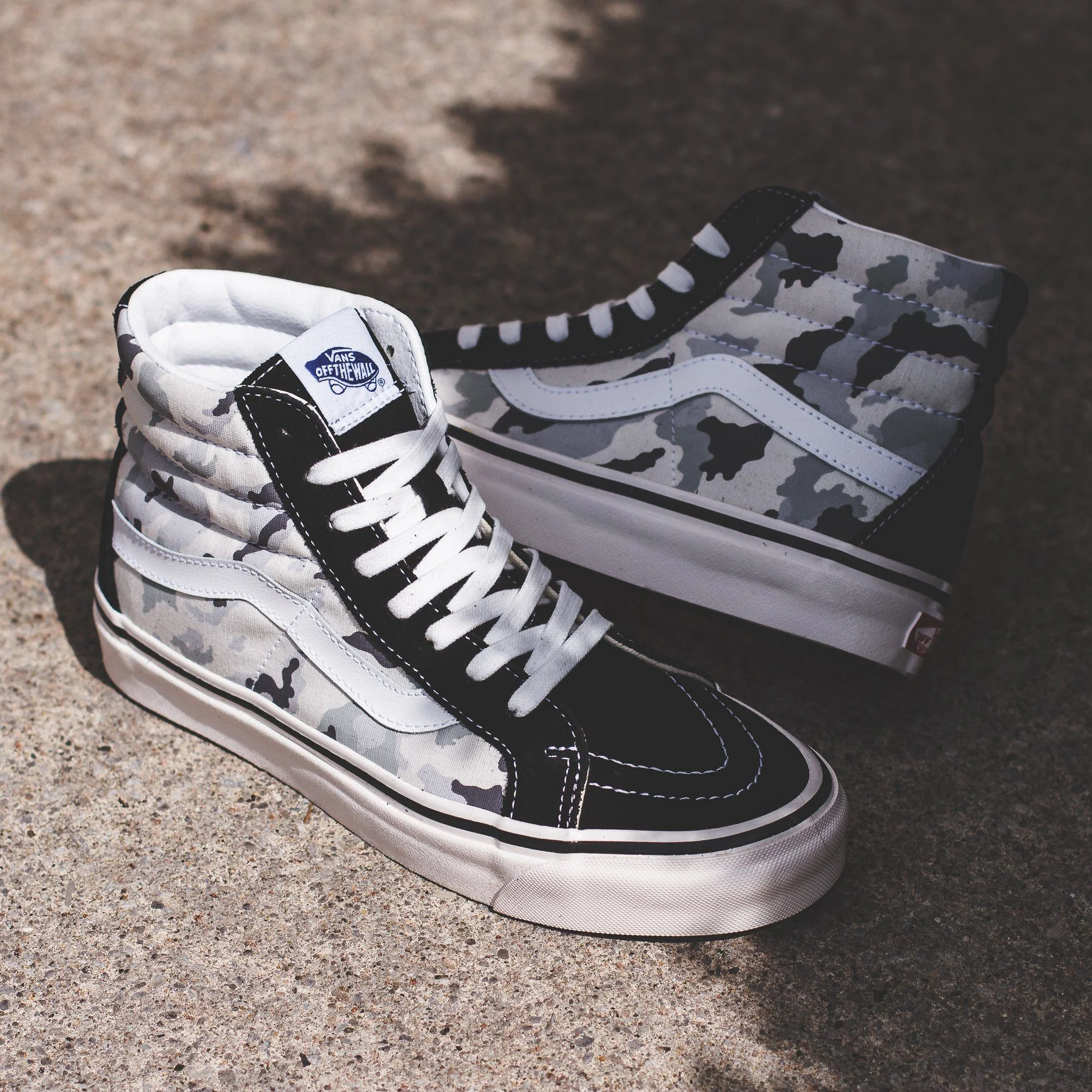 Vans UA Sk8-Hi 38 DX Anaheim Factory Camo Grey Men VN0A38GFV7G - Image 4